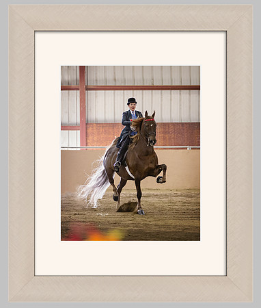 Light Pewter Metal Frame with Mat