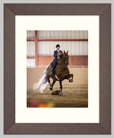 Dark Pewter Metal Frame with Mat