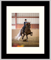 Black Metal Frame with Mat