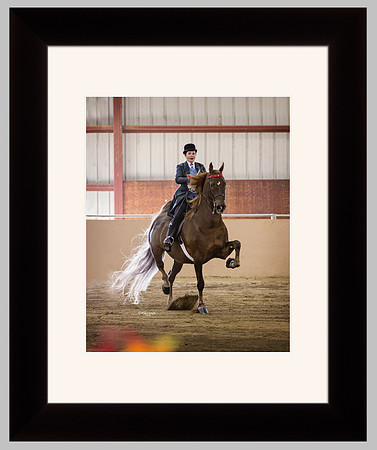 Black Metal Frame with Mat