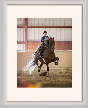 Silver Metal Frame with Mat