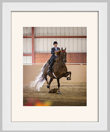 White Frame with Mat