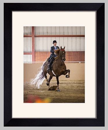Black Frame with Mat